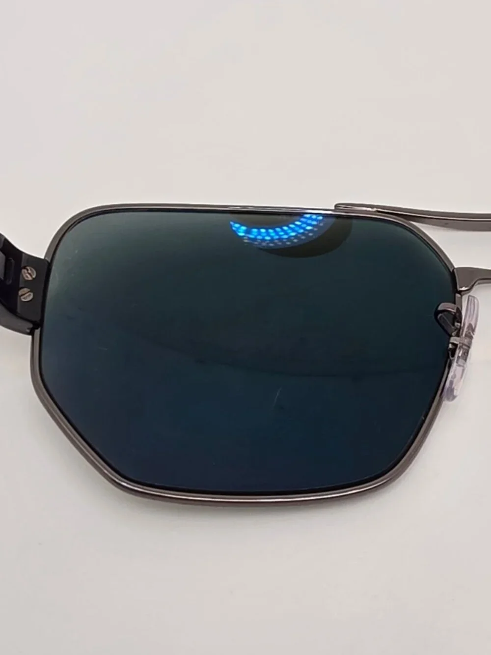 Ray-Ban RB3672 004/9A Gunmetal Frame Polarized G-15 Lens Aviator Sunglasses 60mm